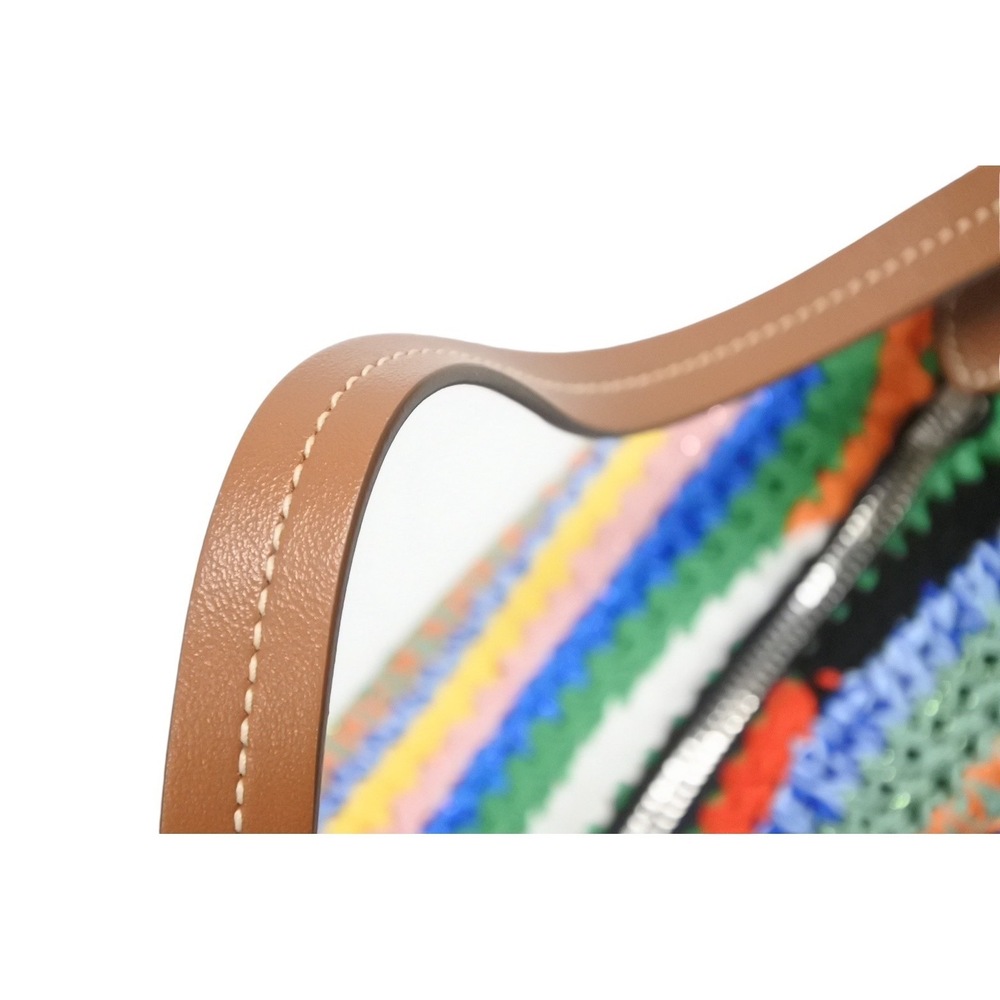 Miu Miu Miu Crochet Pouch Multicolor Leather - Picture 5 of 10